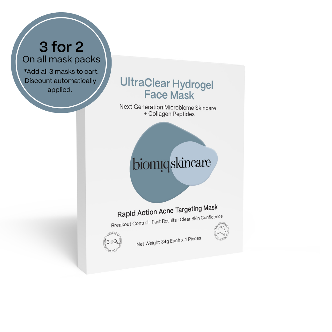 UltraClear Hydrogel Mask 4 Pack