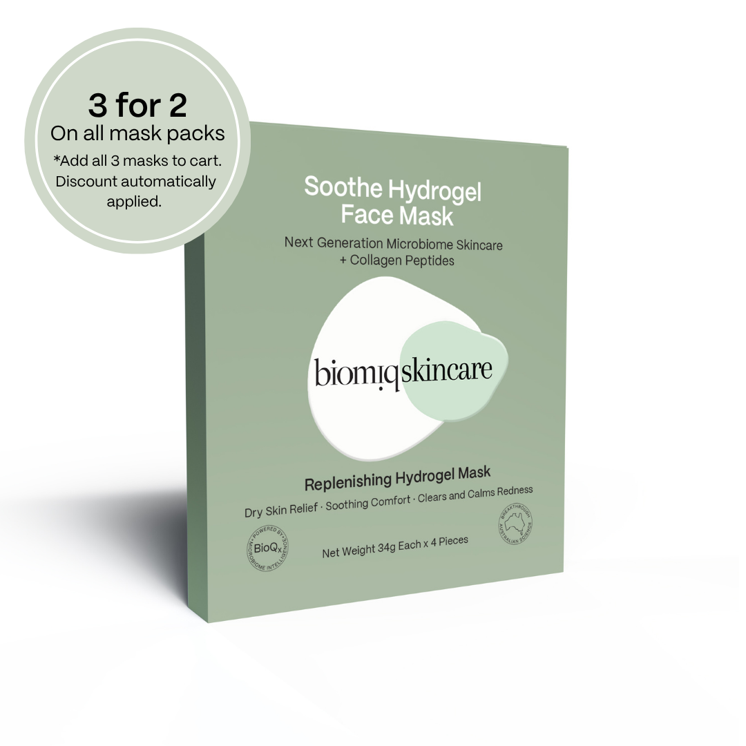 Soothe Hydrogel Mask 4 Pack